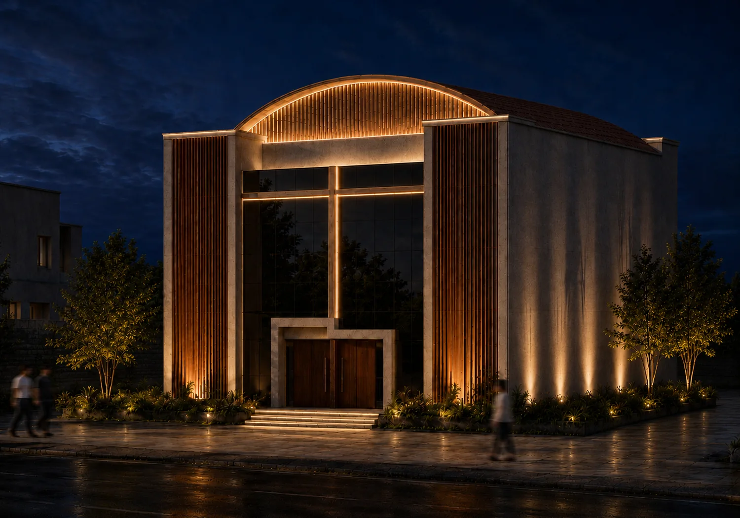 Iglesia El Nazareno: vista 1